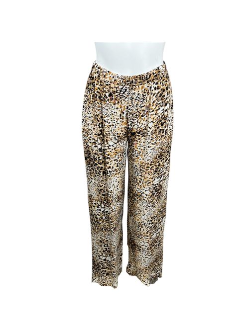 SOFT LEOPARD PATTERN TROUSERS WOMEN Extè Extè | ART.6273FANTASIA 1